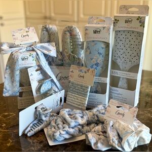 LOVESHACKFANCY Blue Collection Wet Brush + Goody Hair